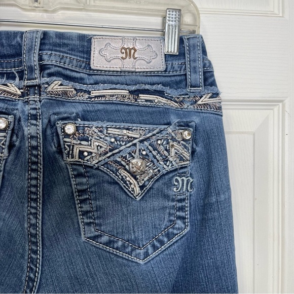 Miss Me Women’s Standard Boot Cut Denim Jeans Sz 27 - Picture 10 of 10